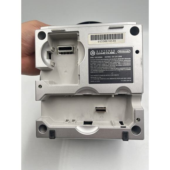 Nintendo GameCube DOL-001 Silver Console Only - Tested & Working - Picture 10 of 11